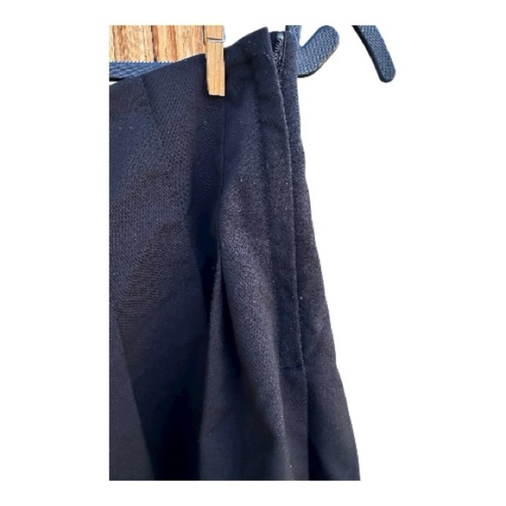 Divided H&M Preppy School Girl Pleated Black Mini Skirt Sz 2 - Picture 5 of 6